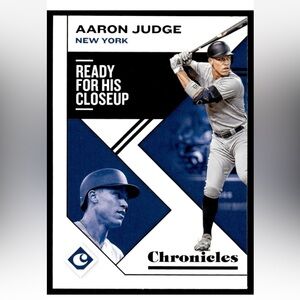 Aaron Judge 2019 PANINI CHRONICLES NEW YORK YANKEES Baseball Card